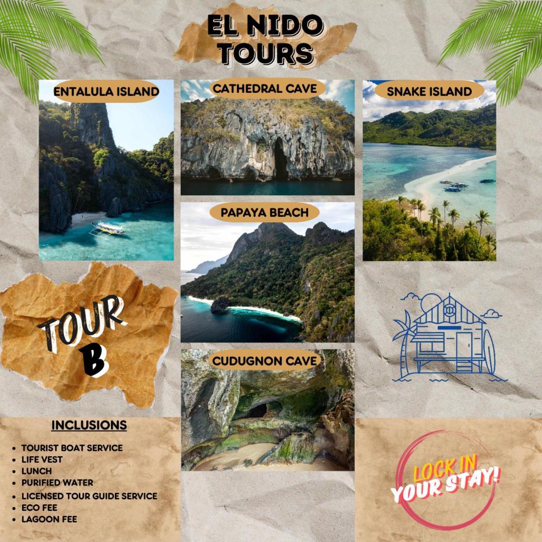 Kawai Duli Bungalows El Nido Exteriör bild